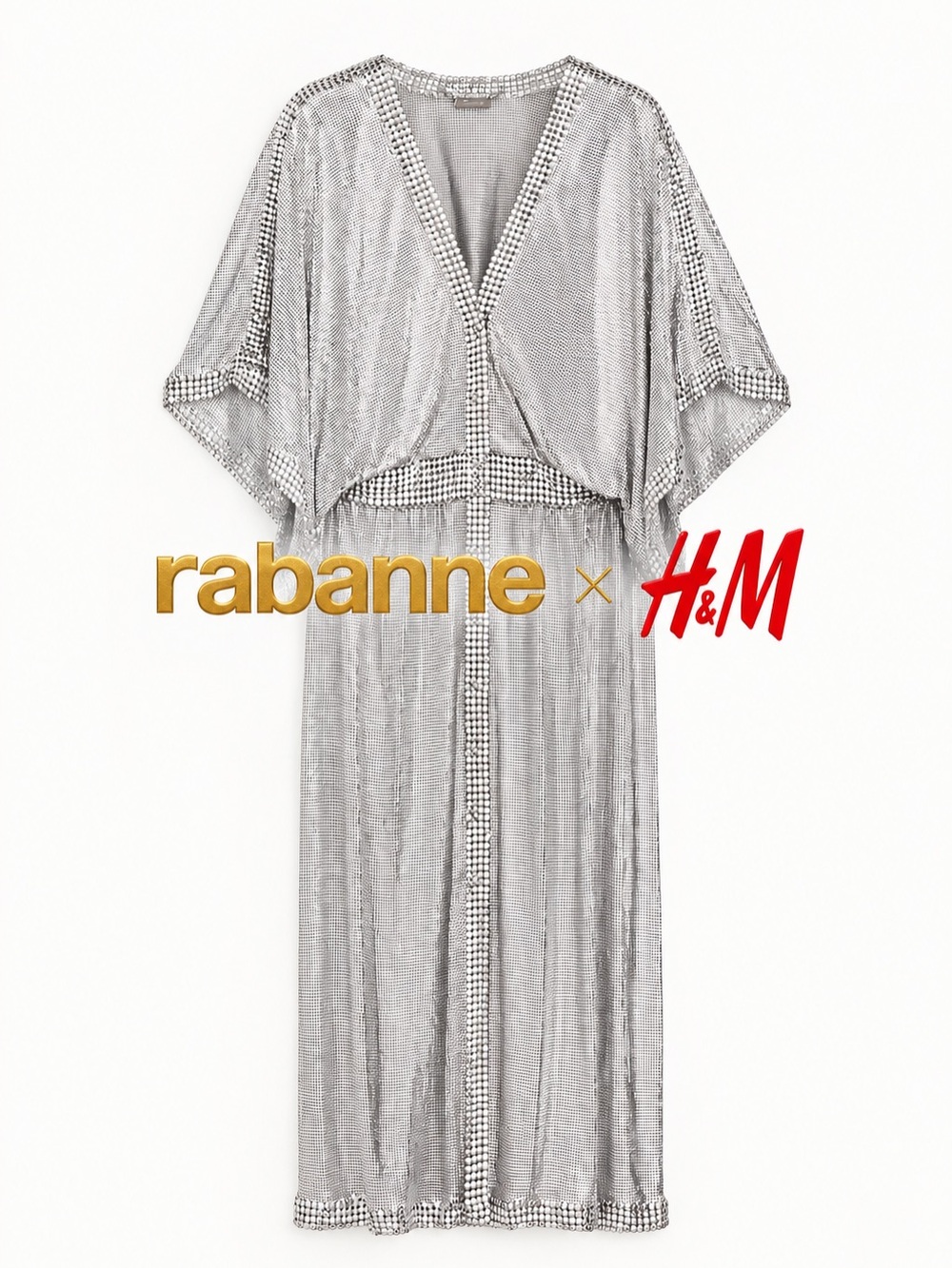 Rabanne x H&M Limited Edition Metal Mesh Dress